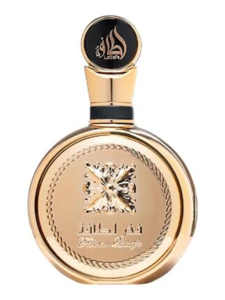 Frasco do perfume Fakhar Gold — Lattafa, DeLui