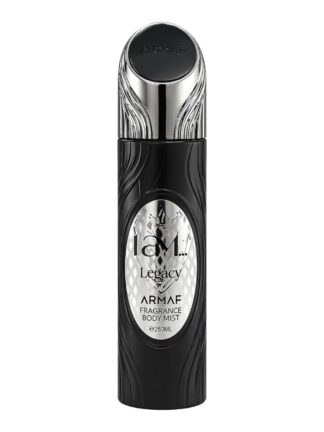 Frasco de I Am Legacy body mist 250ml